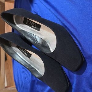STUART WEITZMAN BLACK PUMPS HEELS SIZE 7.5